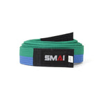 SMAI Judo Belt - Black Tip Green/Blue