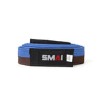 SMAI Judo Belt - Black Tip Orange/brown