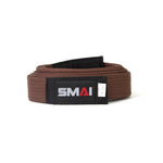 SMAI Judo Belt - Black Tip Brown