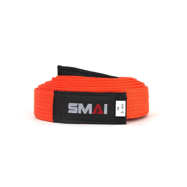 SMAI Judo Belt - Black Tip Orange