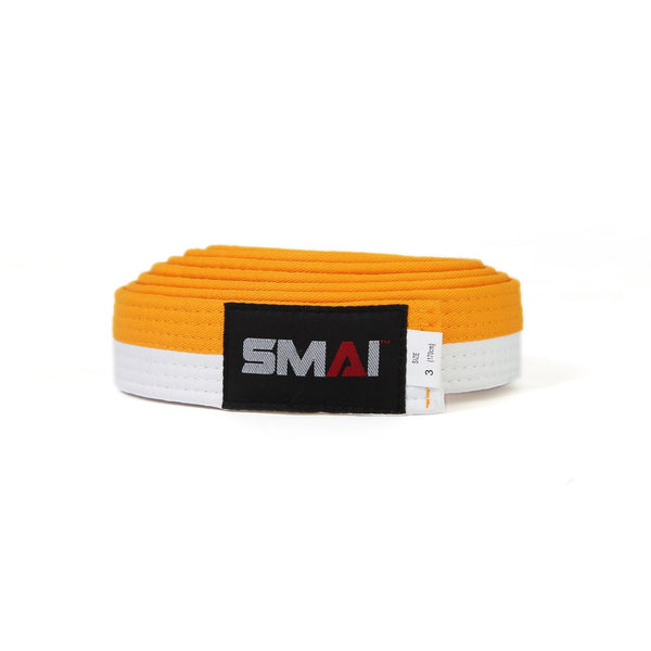 SMAI Judo Belts yellow/white