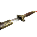 Tai Chi - Jian Stainless Rosewood Close up of Handle
