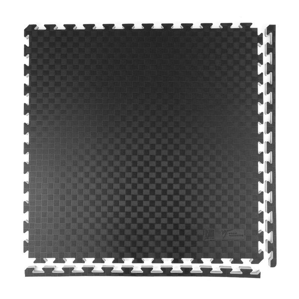SMAI Jigsaw Mat - 2.5cm WT Approved TKD with skirting Black
