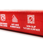 SMAI Judo Mat / Brazilian Ju Jitsu Mat Red Close up