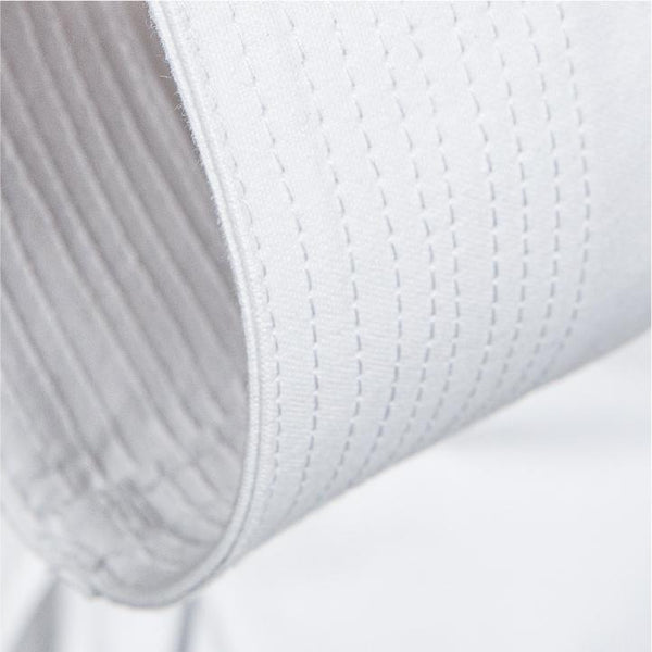 WKF Karate Uniform - 14oz Premium Kata Gi - Kaminari X Close up of stitching 