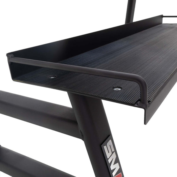 Storage Rack - 2 Tier Elite Close up of Rubber