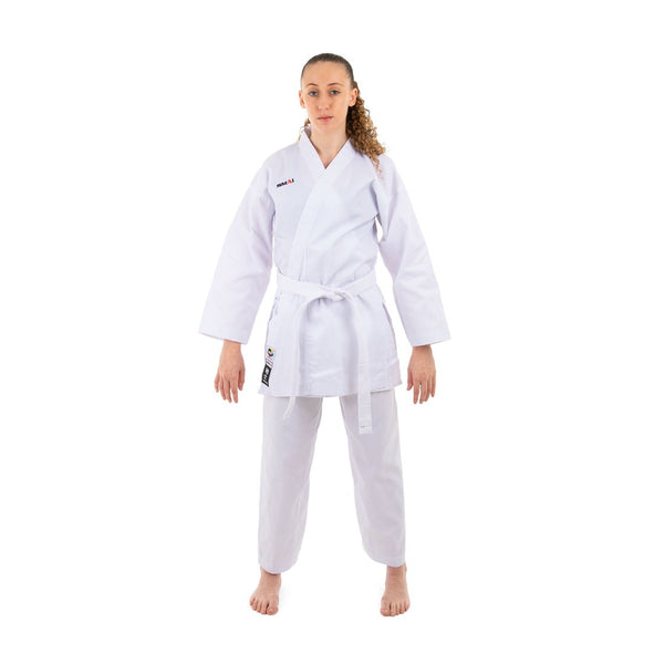 WKF Karate Uniform - 8oz Student - Senshi Front