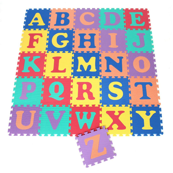 Colourful Alphabet Mats - 26pcs Jigsaw