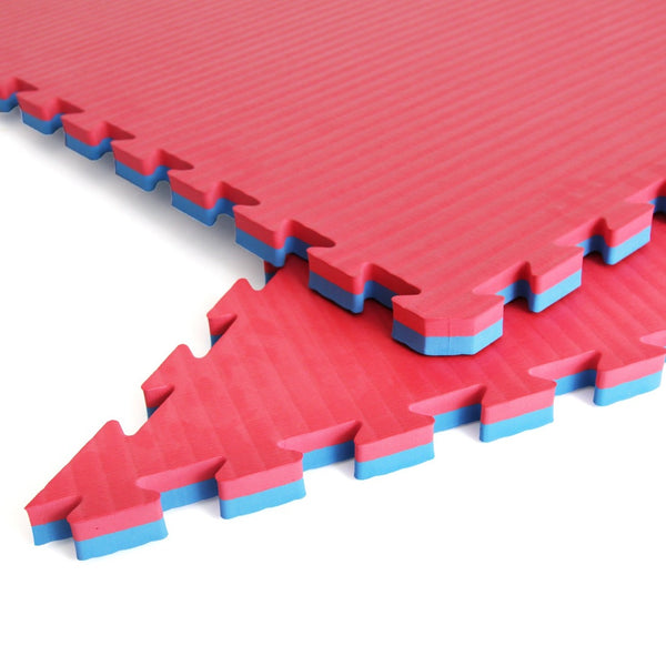 Octagon Jigsaw Mat - 3cm SMAI Red and Blue