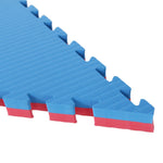 Octagon Jigsaw Mat - 4cm SMAI Blue and Red