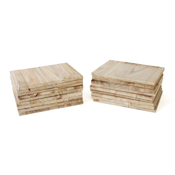 Paulownia Wood Break Boards - 20 pk of 1.5cm