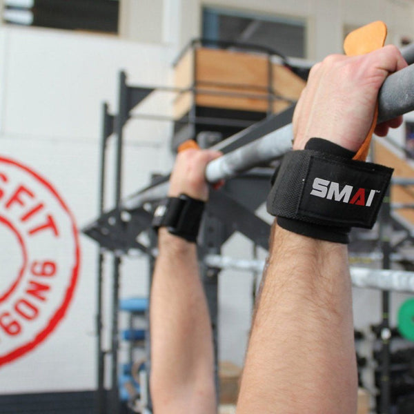Palm Grips in use at crossfit wollongong