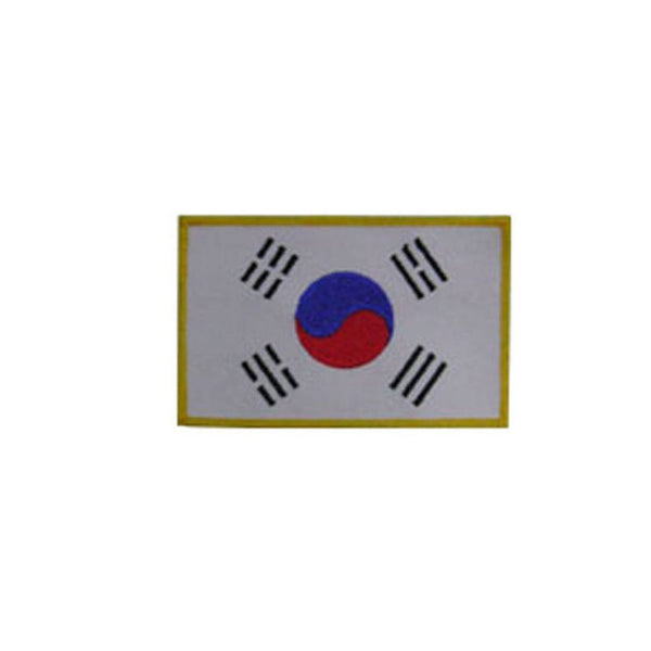 Badge Korean Flag, Martial arts badge, martial arts patches, karate patches, karate badges, taekwondo patches, kung fu patches, karate uniform patches