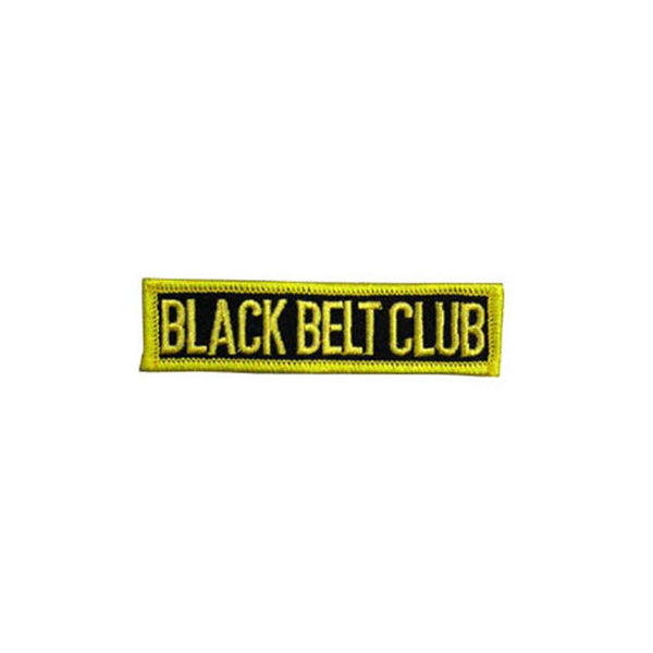 Badge Black Belt Club, Martial arts badge, martial arts patches, karate patches, karate badges, taekwondo patches, kung fu patches, karate uniform patches