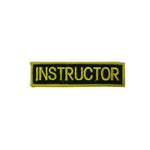 Badge Instructor Black and Gold, Martial arts badge, martial arts patches, karate patches, karate badges, taekwondo patches, kung fu patches, karate uniform patches