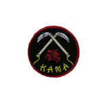 Badge Kama, Martial arts badge, martial arts patches, karate patches, karate badges, taekwondo patches, kung fu patches, karate uniform patches