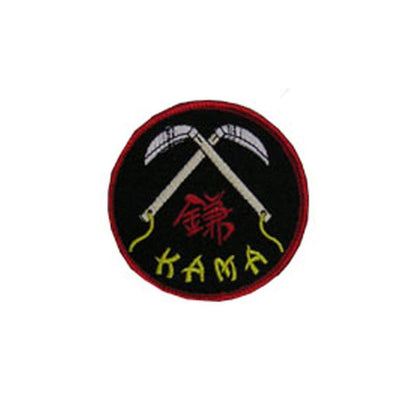 Badge Kama, Martial arts badge, martial arts patches, karate patches, karate badges, taekwondo patches, kung fu patches, karate uniform patches