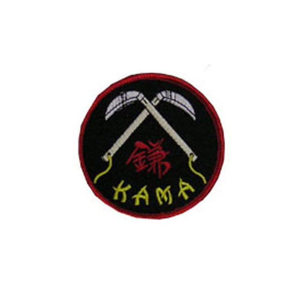 Badge Kama, Martial arts badge, martial arts patches, karate patches, karate badges, taekwondo patches, kung fu patches, karate uniform patches