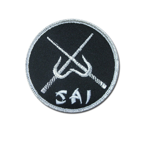 Badge Sai, Martial arts badge, martial arts patches, karate patches, karate badges, taekwondo patches, kung fu patches, karate uniform patches