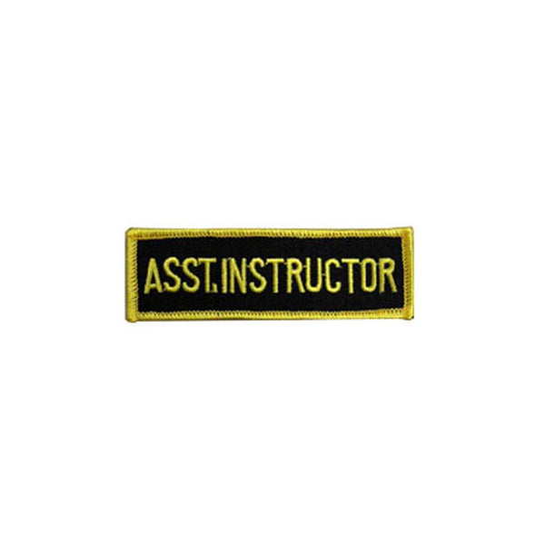Badge Assistant Instructor, Martial arts badge, martial arts patches, karate patches, karate badges, taekwondo patches, kung fu patches, karate uniform patches