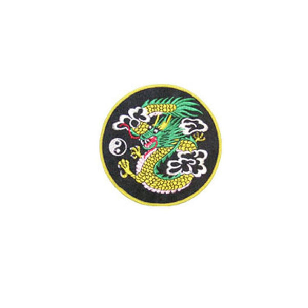 Badge Dragon Large, Martial arts badge, martial arts patches, karate patches, karate badges, taekwondo patches, kung fu patches, karate uniform patches