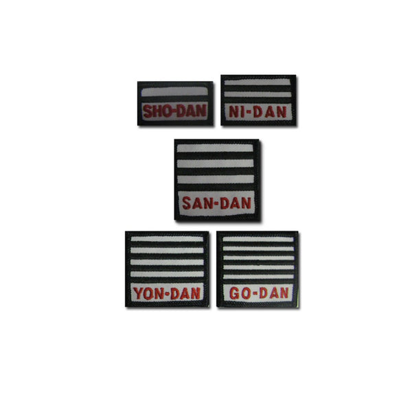 Badge Dan, Martial arts badge, martial arts patches, karate patches, karate badges, taekwondo patches, kung fu patches, karate uniform patches