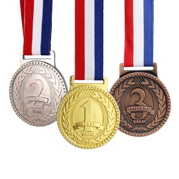 Medal Set - Numerical Gold, Silver and Bronze
