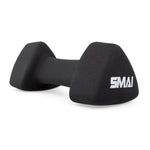 Dumbbell Black Triangular Head Neoprene Set (pairs)