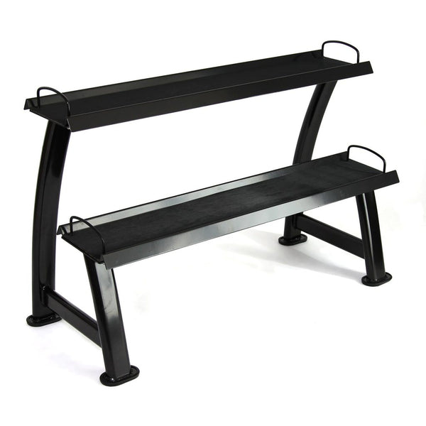 Cast Iron Kettlebell Set 56kg with Storage Rack