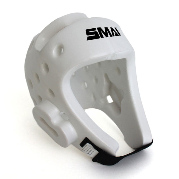 Head Guard - Dipped White Front view