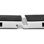 Rebreakable Board - 1.5cm Black Close up of connection 2