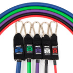 SMAI Resistance Tube Trainer Flat Lay of all sizes