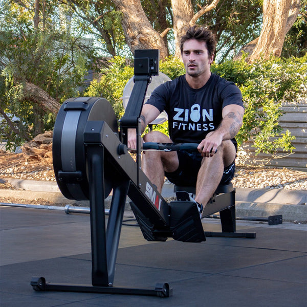 Man on Air Rower