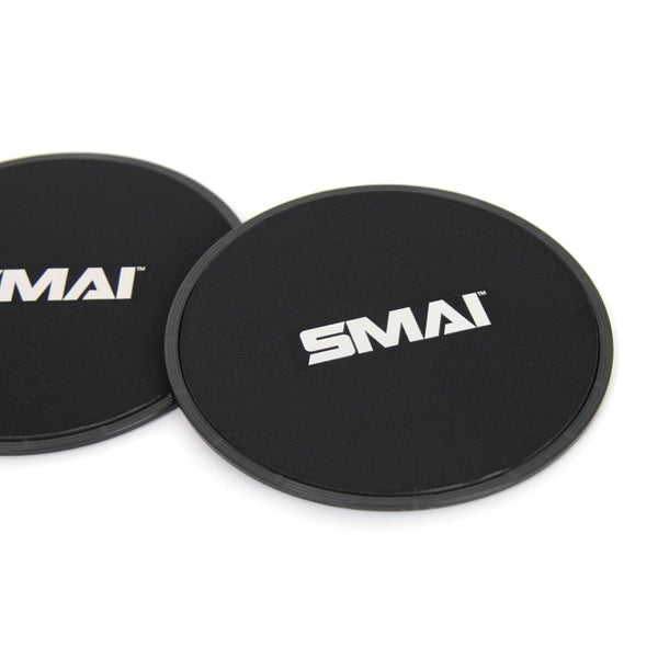 Close up SMAI Ab Slide Discs Pair black