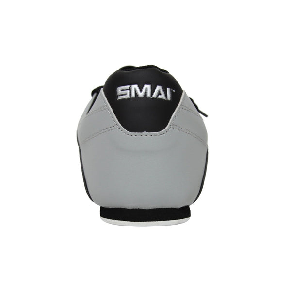 Classic Martial arts Shoe, black grey SMAI Back view