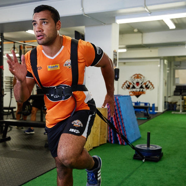 Compact Sled being used by Wests Tigers Athlete