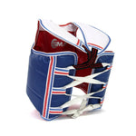 Taekwondo Chest Guard - Reversible Blue side Back