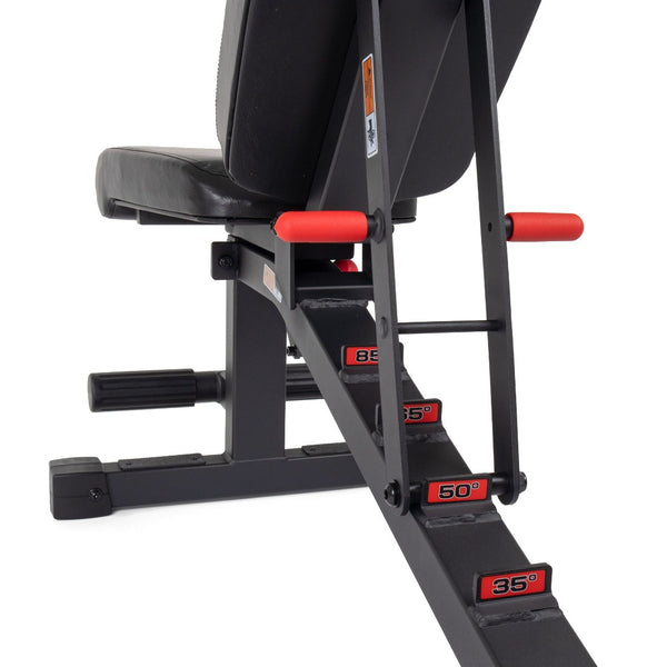 Commercial FID Bench rear adjustment