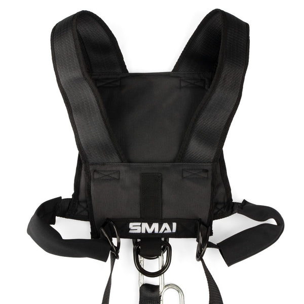 sled harness front View 