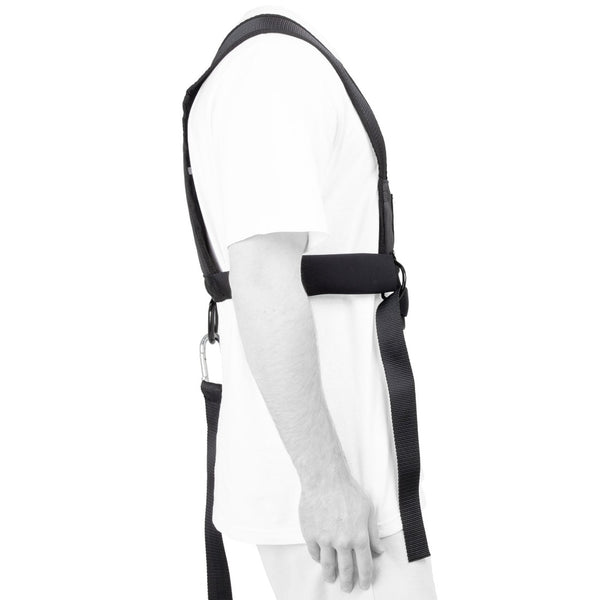 sled harness Side View on Body