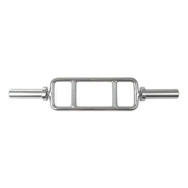 Tricep Bar Olympic Barbell silver Top