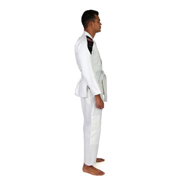 MMA Uniform - Xtreme White Side View