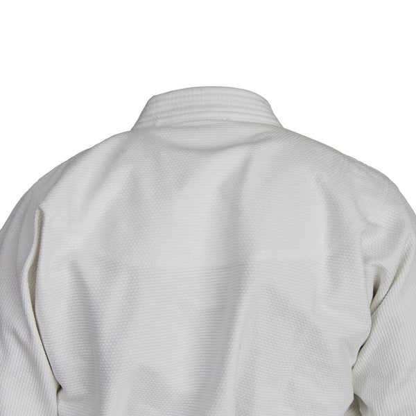 MMA Uniform - Xtreme White Back View 2
