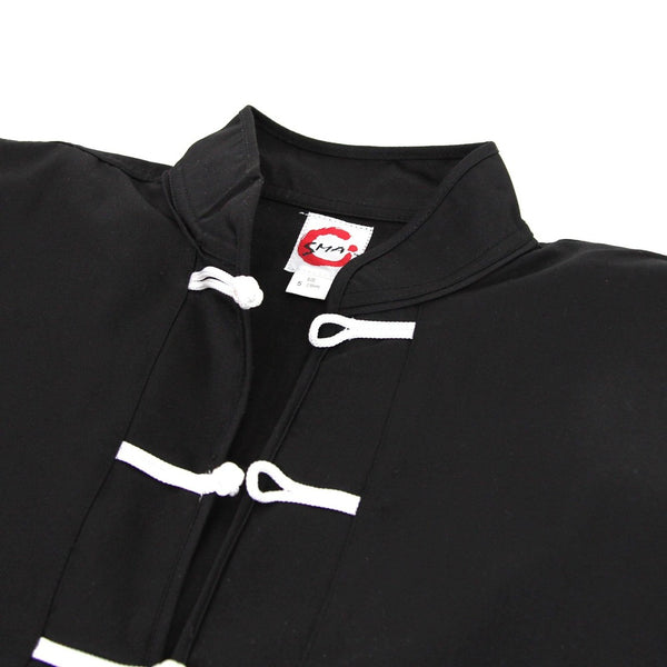 Kung Fu Uniform - 8oz Close up of SMAI Neck Tag