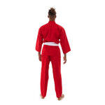 Karate Uniform - 8oz Student Gi (Red) Back View