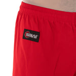 Karate Uniform - 8oz Student Gi (Red) Pants Close up of SMAI Logo