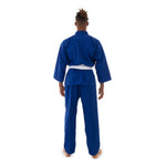 Karate Uniform - 8oz Student Gi (Blue) Back View