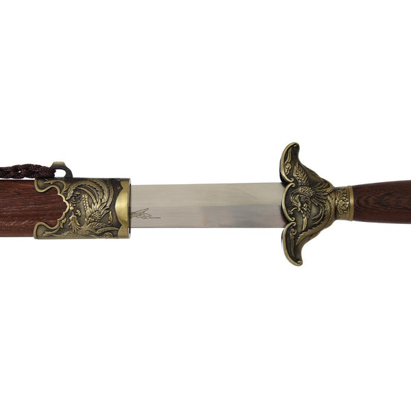 Tai Chi - Jian Stainless Rosewood Details