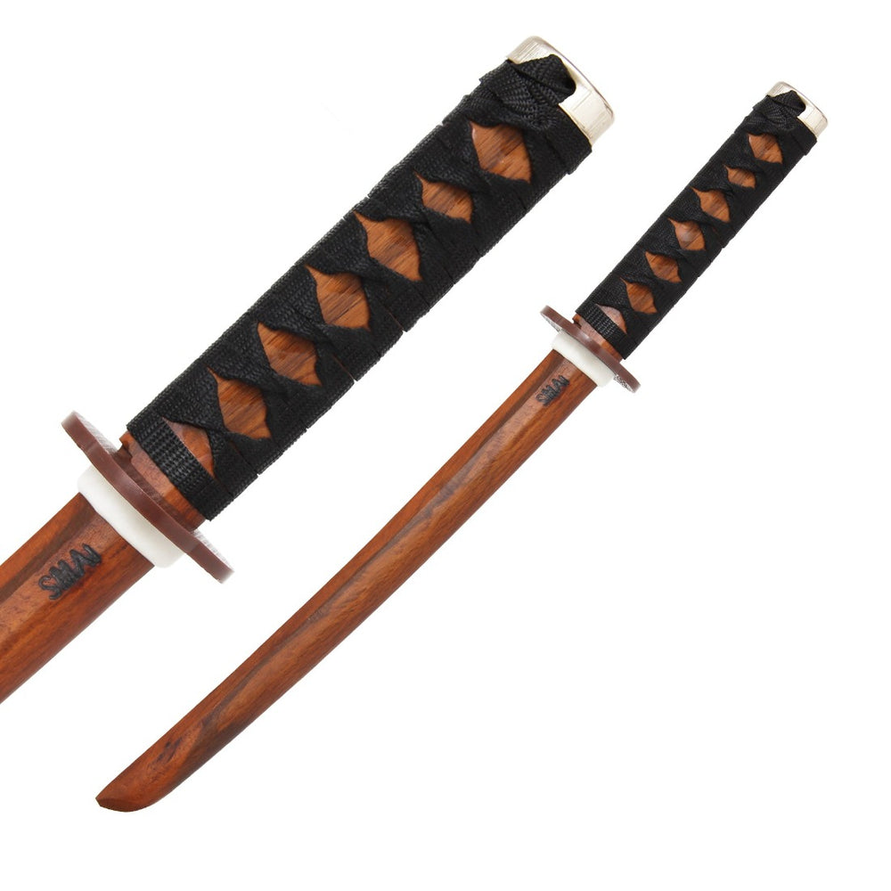 Shoto - Wood (Bound Handle) Flat Lay