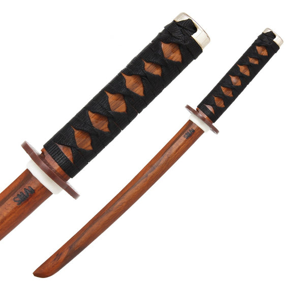 Shoto - Wood (Bound Handle) Flat Lay